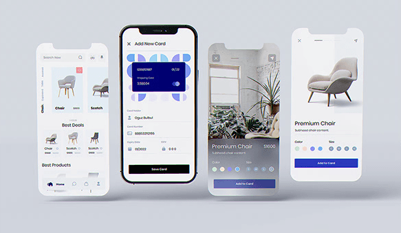 Tampilan aplikasi Loker Pelaut di perangkat mobile